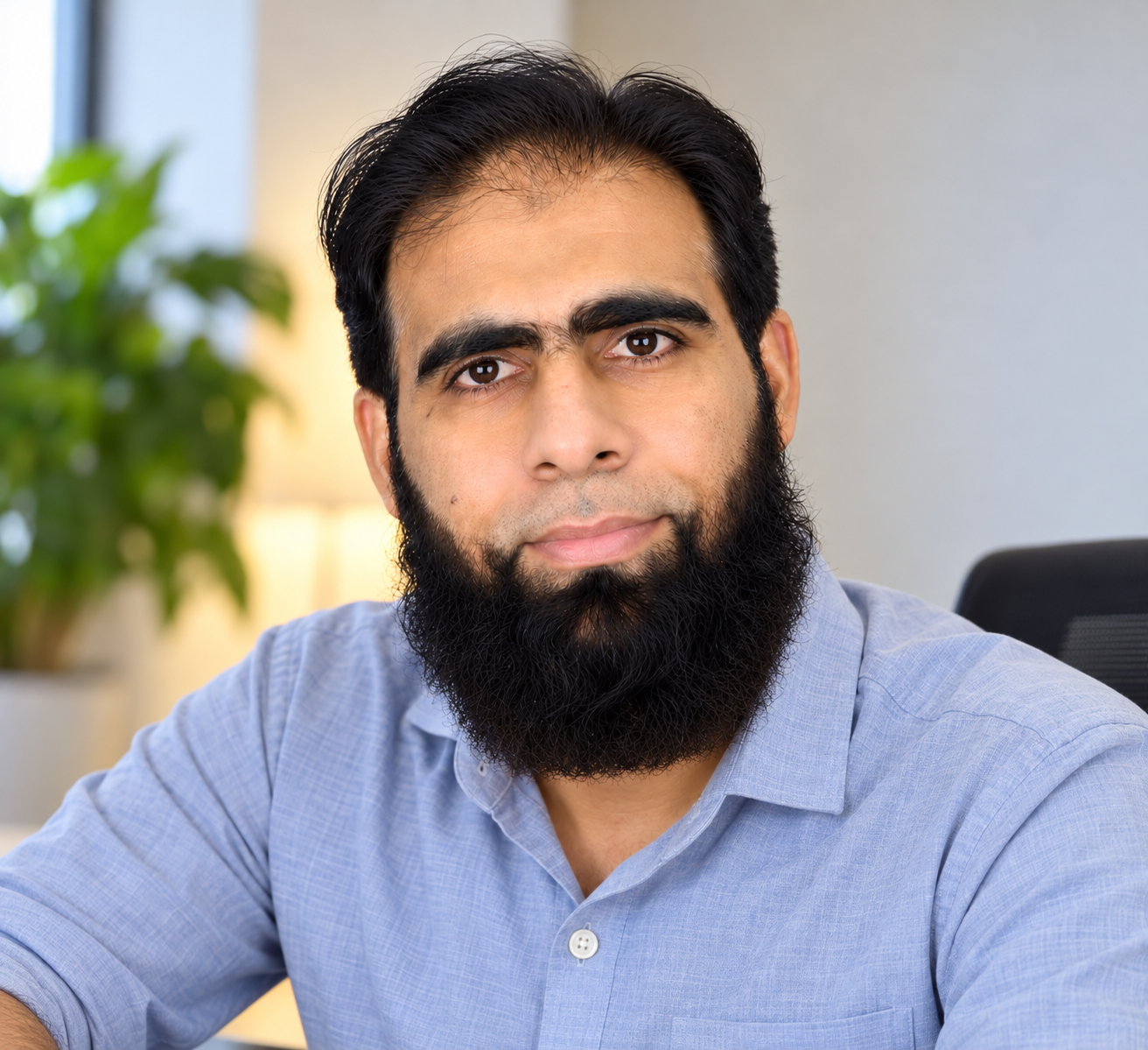 Portrait of Asif Shahzad